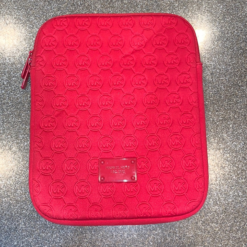 NWOT Michael Kors red tablet case